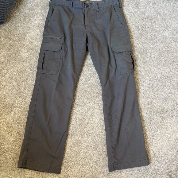 Eddie Bauer 00s Cargo Pants Size 38X32 Brown Y2K - Picture 1 of 9